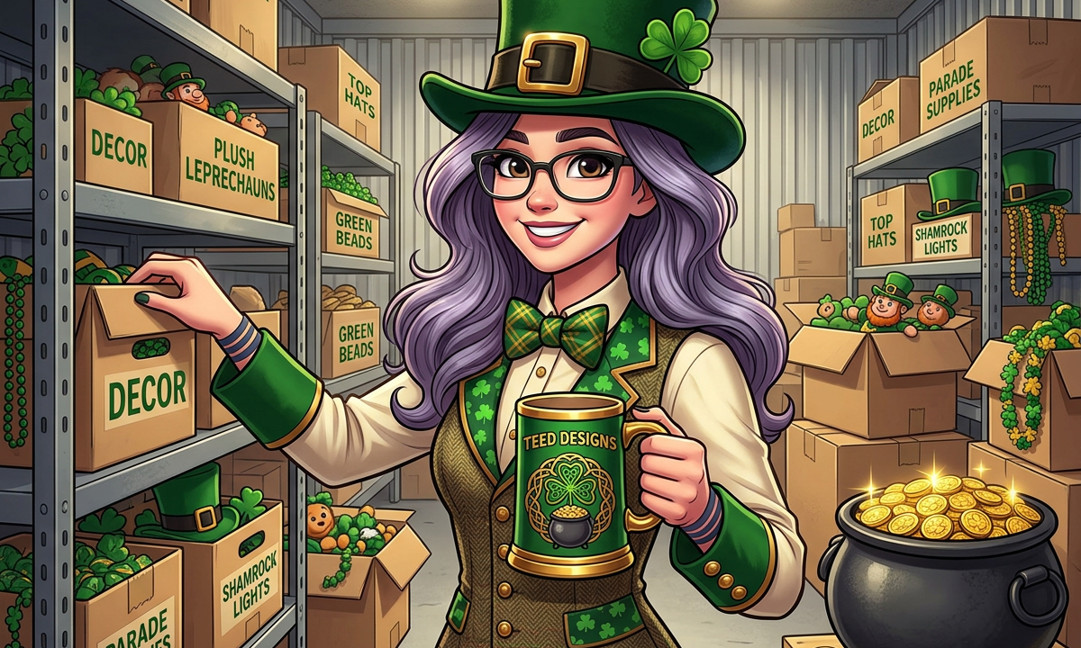 Leprechaun version of kimberly teed avatar