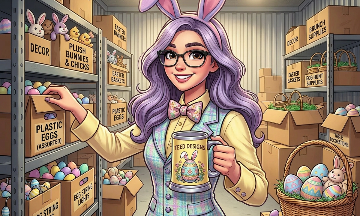 Easter 2026 storage unit