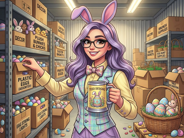 Easter 2026 storage unit