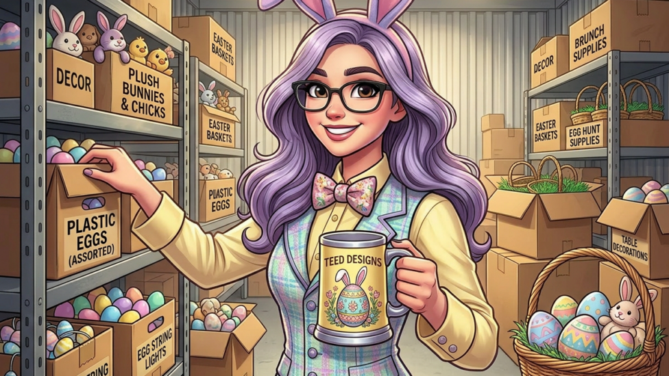 Easter 2026 storage unit
